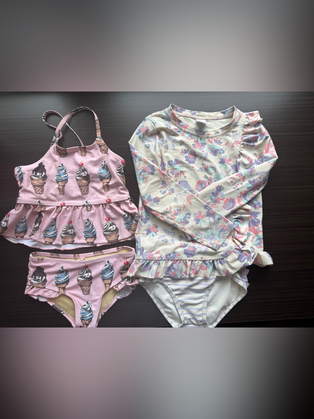 2-piece Set Girls Size 6 Swimwear Bundle